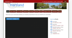Desktop Screenshot of hartlandct.org